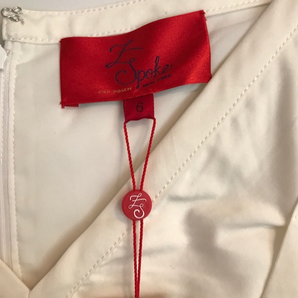 Zac Posen off white dress size 6 - Picture 5 of 5